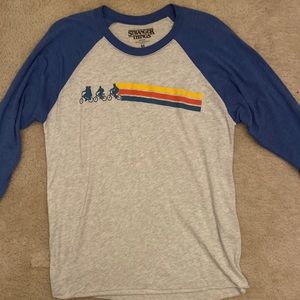 Stranger Things Baseball Tee